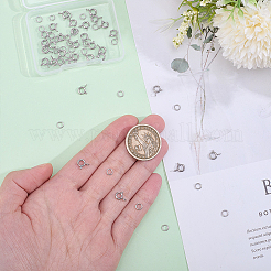 30Pcs 304 Stainless Steel Spring Ring Clasps&nbsp;STAS-HY0002-18