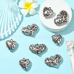 8Pcs 2 Colors Acrylic Pendants&nbsp;OACR-YW0002-55