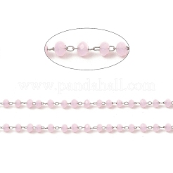 Glass Round Beaded Chain&nbsp;CHS-B003-01A