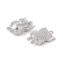 Brass Pendants Rhinestone Settings&nbsp;KK-Q816-40P