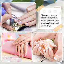 100Pcs Plastic Sleeve Ring&nbsp;FIND-OC0003-05A