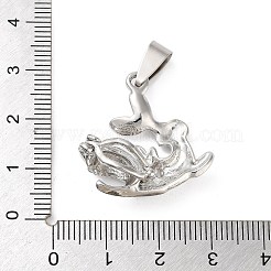 Alloy Bead Cage Pendants&nbsp;FIND-M012-01D-P
