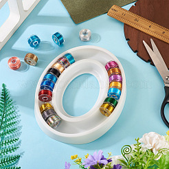 1Pc Plastic Oval Bobbin Holder&nbsp;AJEW-TA0003-08C