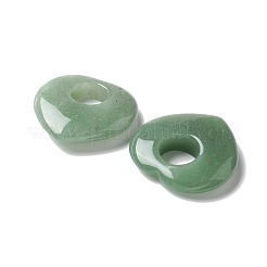 Natural Green Aventurine Hollow Pendants&nbsp;G-C167-06A
