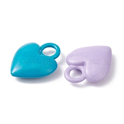 Spray Painted Alloy Charms&nbsp;PALLOY-YW0001-64