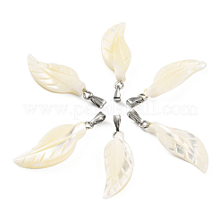 Natural Trochid Shell/Trochus Shell Pendants&nbsp;LS-BSHE-CJC0002-13