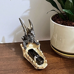 Resin Dragon Boat Trays Figurines Statue for Home Office Desktop Decoration&nbsp;PW-WG88418-01
