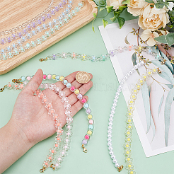 10Pcs 10 Styles Acrylic Beads Baseball Cap Chain&nbsp;AJEW-HY00004