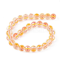 Transparent Glass Beads Strands&nbsp;LAMP-F029-01D