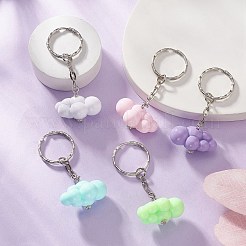 Cloud Acrylic Pendants Keychain&nbsp;KEYC-JKC00486