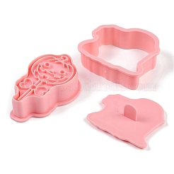 Halloween Plastic Cookie Candy Food Cutters Molds&nbsp;DIY-K080-05