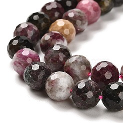 Natural Multicolor Tourmaline Beads Strands&nbsp;G-K345-A01-02