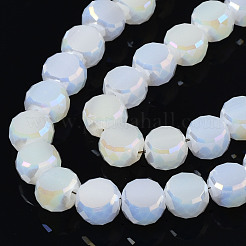 Electroplate Glass Beads Strands&nbsp;EGLA-Q125-002-A07