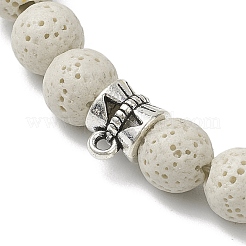 3Pcs Chakra Round Natural Gemstone Beaded Stretch Bracelets Sets&nbsp;BJEW-JB10953