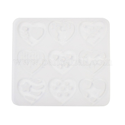 Easter DIY Pendant Molds&nbsp;LS-AJEW-U023-03A