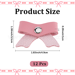 12Pcs PU Leather Cable Keepers&nbsp;AJEW-CL0005-20