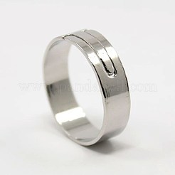 DIY Jewelry Adjustable Finger Rings Components Iron Ring Findings&nbsp;IFIN-M003-01P-NF