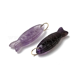 Natural Amethyst Carved Pendants&nbsp;G-G314-01G-08