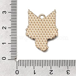 Alloy Enamel Pendants&nbsp;FIND-E047-02KCG-11