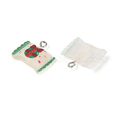 Christmas Translucence Resin Pendants&nbsp;LS-RESI-E022-01P-05-01