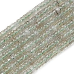 Natural Green Quartz Beads Strands&nbsp;G-A299-A25-01