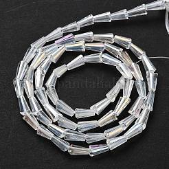 Electroplate Glass Beads Strands&nbsp;X-EGLA-J046-AB07