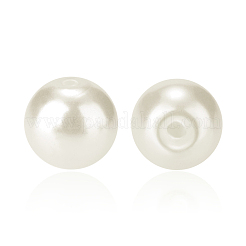 Pearlized Eco-Friendly Dyed Glass Pearl Round Bead&nbsp;HY-PH0002-04-B