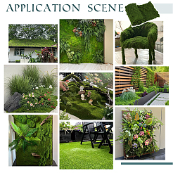Nylon Artificial Moss Rocks&nbsp;DJEW-WH0015-207