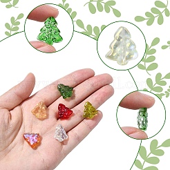 80Pcs 8 Styles Transparent Electroplate Glass Bead Strands&nbsp;EGLA-YW0003-81