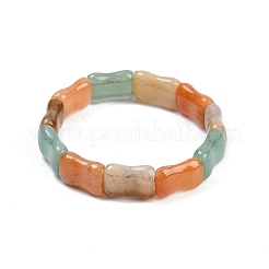 Natural Mixed Gemstone Beaded Stretch Bracelets for Women Men&nbsp;BJEW-M049-12