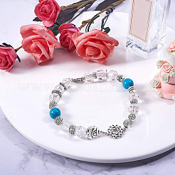 50Pcs 10 Styles Tibetan Style Alloy Spacer Beads&nbsp;FIND-CJ0001-57