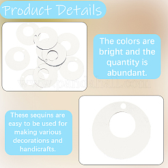1071Pcs 150G Ornament Accessories PET Paillette/Sequins Pendants&nbsp;PVC-CY0001-07A