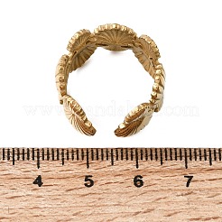 304 Stainless Steel Cuff Open Rings&nbsp;RJEW-P192-09G