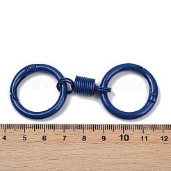 Alloy Spring Gate Clasps&nbsp;PALLOY-Q009-01J