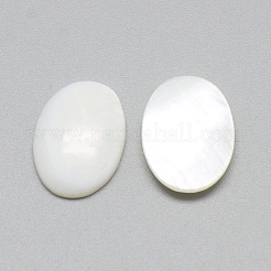Freshwater Shell Cabochons&nbsp;X-SSHEL-R042-27