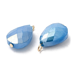 Imitation Jade Glass Pendants&nbsp;KK-Q777-02G-02