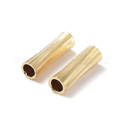 Rack Plating Brass Tube Beads&nbsp;KK-R149-02B-G