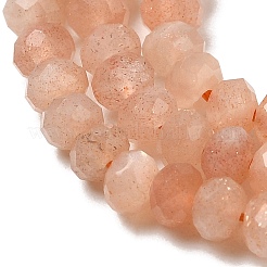 Natural Sunstone Beads Strands&nbsp;G-F460-02