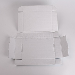 Rectangle Corrugated Cardboard Jewelry Boxes&nbsp;CON-WH0083-14