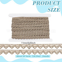2 Bundles Polyester Fiber Lace Trim&nbsp;OCOR-MA0001-79