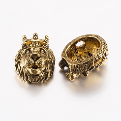 Tibetan Style Alloy Beads&nbsp;PALLOY-F200-08AG