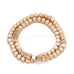 Non-magnetic Synthetic Hematite Beads Strands&nbsp;G-H270-01G-02