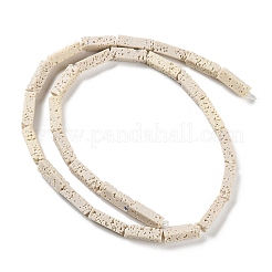 Synthetic Lava Rock Dyed Beads Strands&nbsp;G-H311-07-11