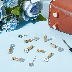 8Pcs 2 Styles DIY Leathercraft Locking Pins&nbsp;TOOL-DC0001-12