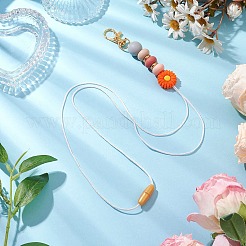 Alloy and Silicone and Stainless Steel Pendant Decorations&nbsp;HJEW-JM03021-03