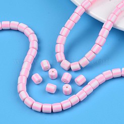 Handmade Polymer Clay Bead Strands&nbsp;X-CLAY-T020-12H
