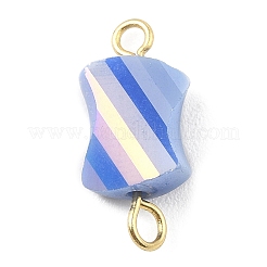 Electroplated Glass Connector Charms&nbsp;PALLOY-JF02205