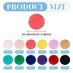 120Pcs 12 Colors Polyester High-elastic Pom Pom Ball&nbsp;DIY-TA0013-41