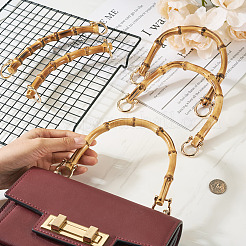 2 Style Bamboo Bag Handles&nbsp;FIND-BT0001-28