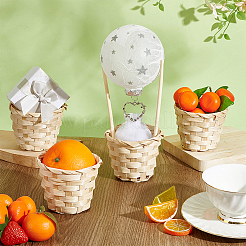 16Pcs Mini Bamboo Basket&nbsp;AJEW-PH0007-61A